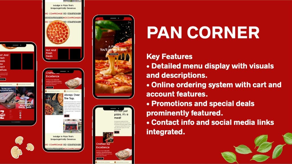 Pan Corner project showcase